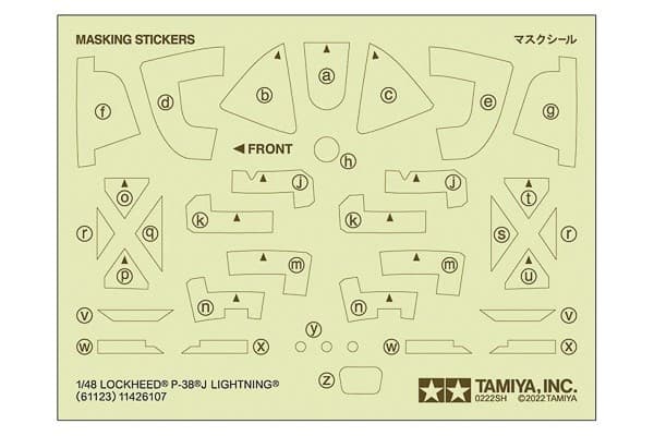 Tamiya 1/48 Lockheed® P-38®J Lightning® i 1:48