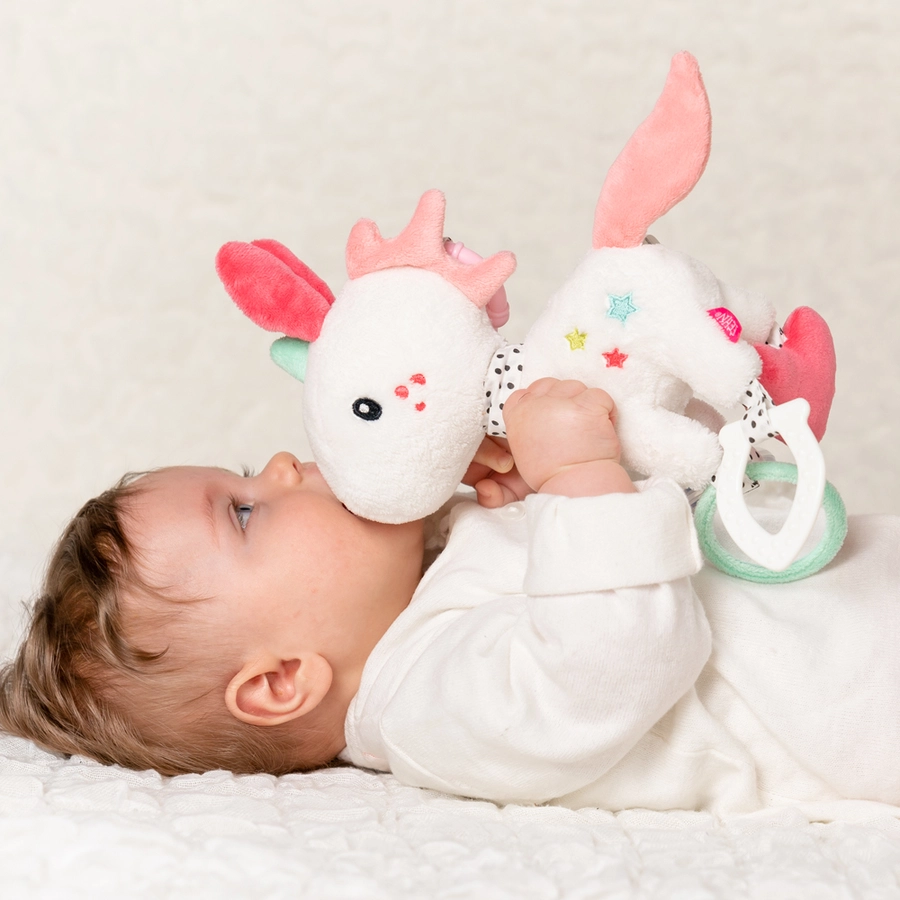 fehn® Aiko & Yuki Activity-Einhorn mit Ring