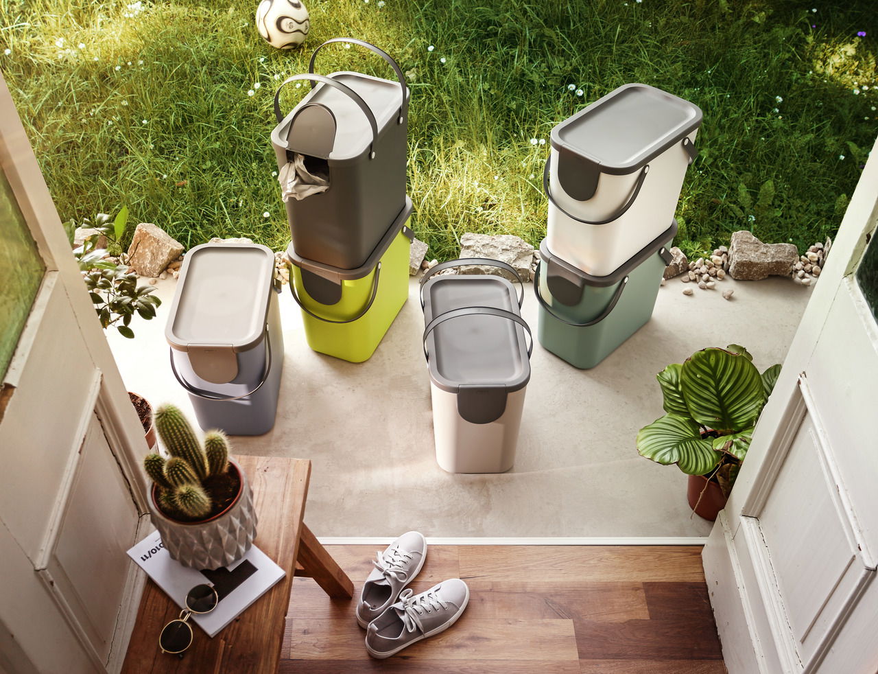 rotho Recycling Müllsystem 25 l Albula