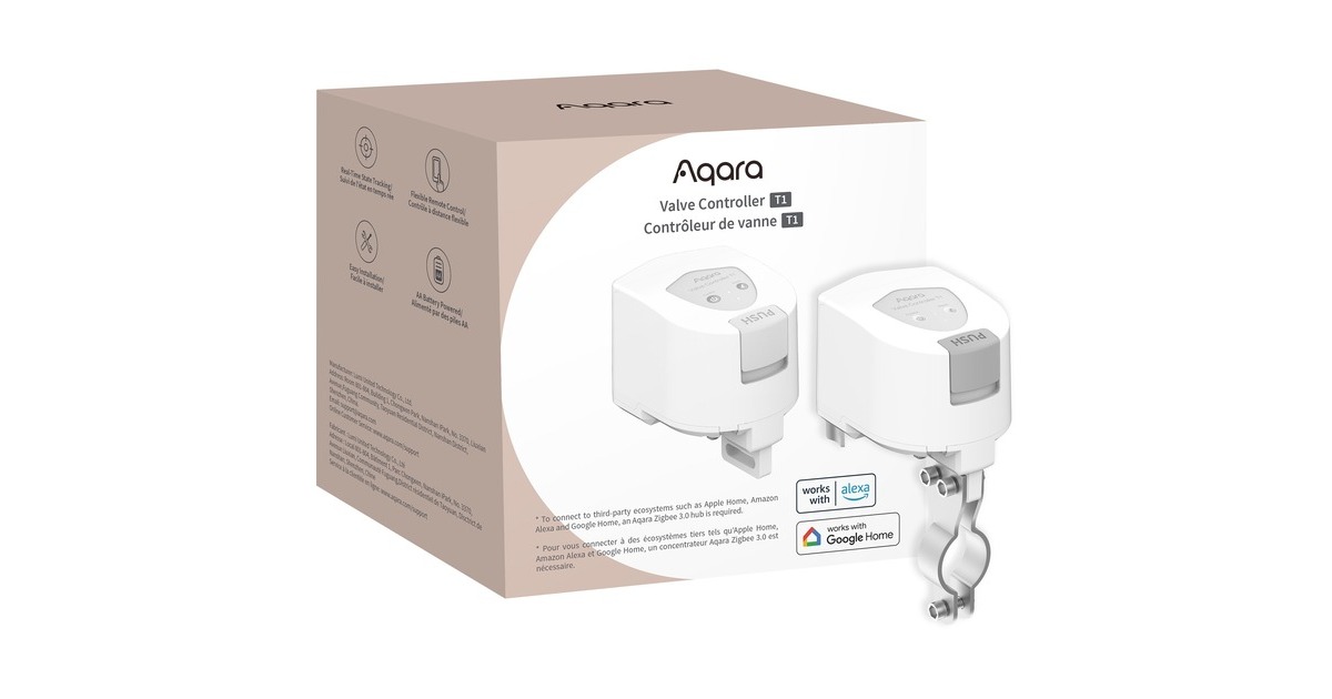 AqaraValve Controller T1 schakelaar  (Wit)