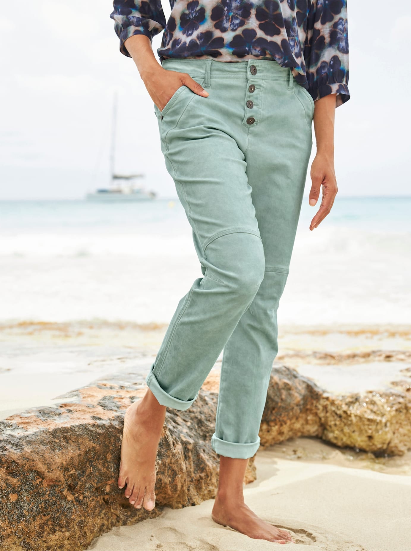 heine Boyfriend-Jeans 1 Stk. tlg.