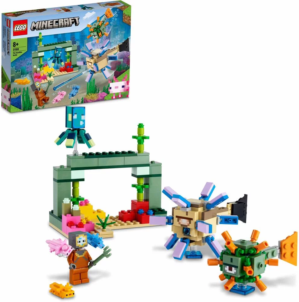 LEGO®MINECRAFT 21180 - LE COMBAT DES GARDIENS