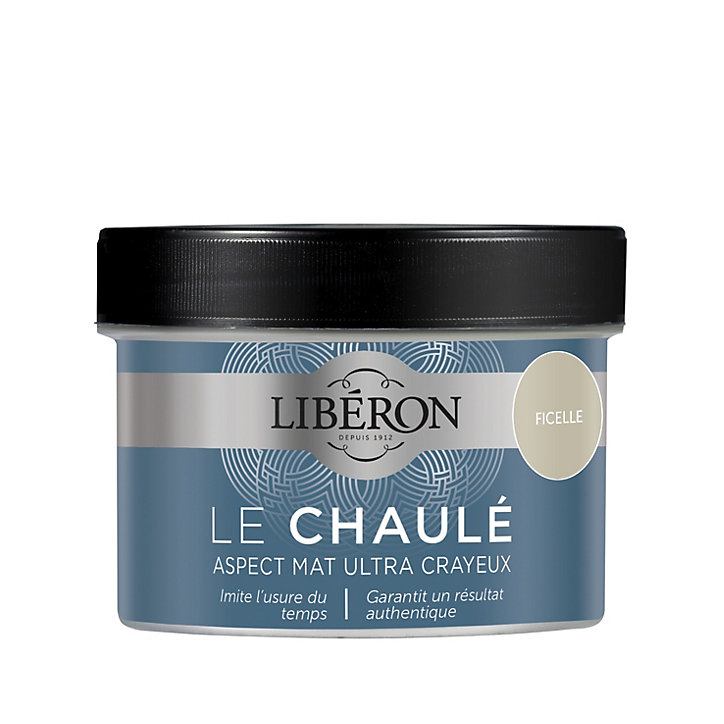 Peinture boiseries intérieur Libéron Le Chaulé ficelle mat poudré 0,25L