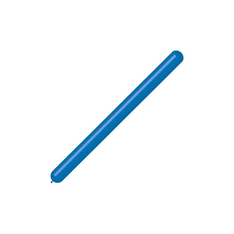 Blauwe Modelleerballonnen 7,5cm 150cm 100st