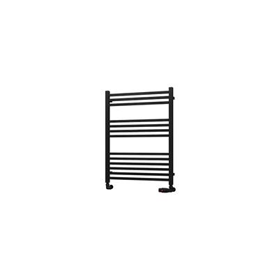 Eastbrook Tuscan Square multirail handdoekradiator 60x80cm 497W zwart mat