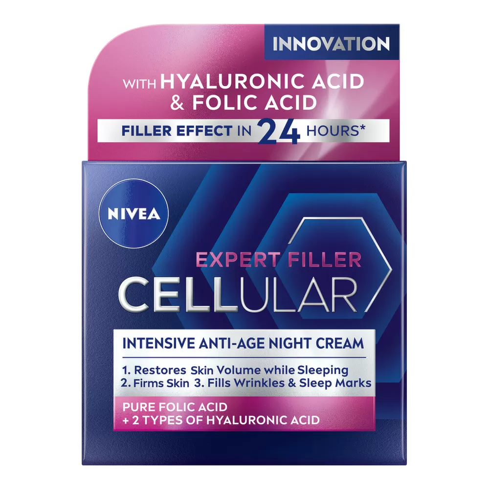 Nivea Cellular Expert Filler Anti-Age Night Cream - 50 ml.