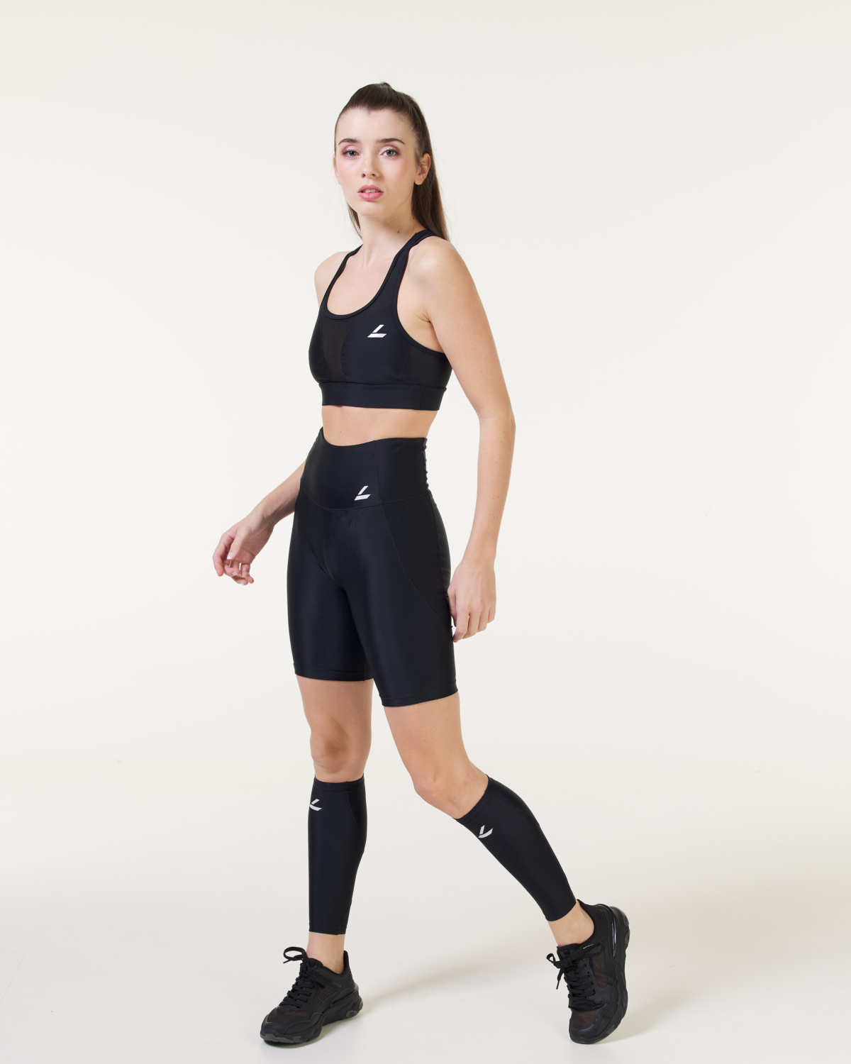 LEVITY Tech Comp Short Tights Black