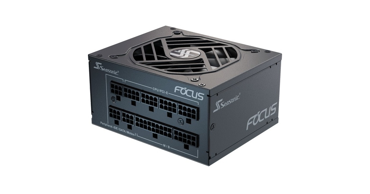 SeasonicFOCUS SPX-750 modulaire 750 watt voeding   (Zwart, 4x PCIe)