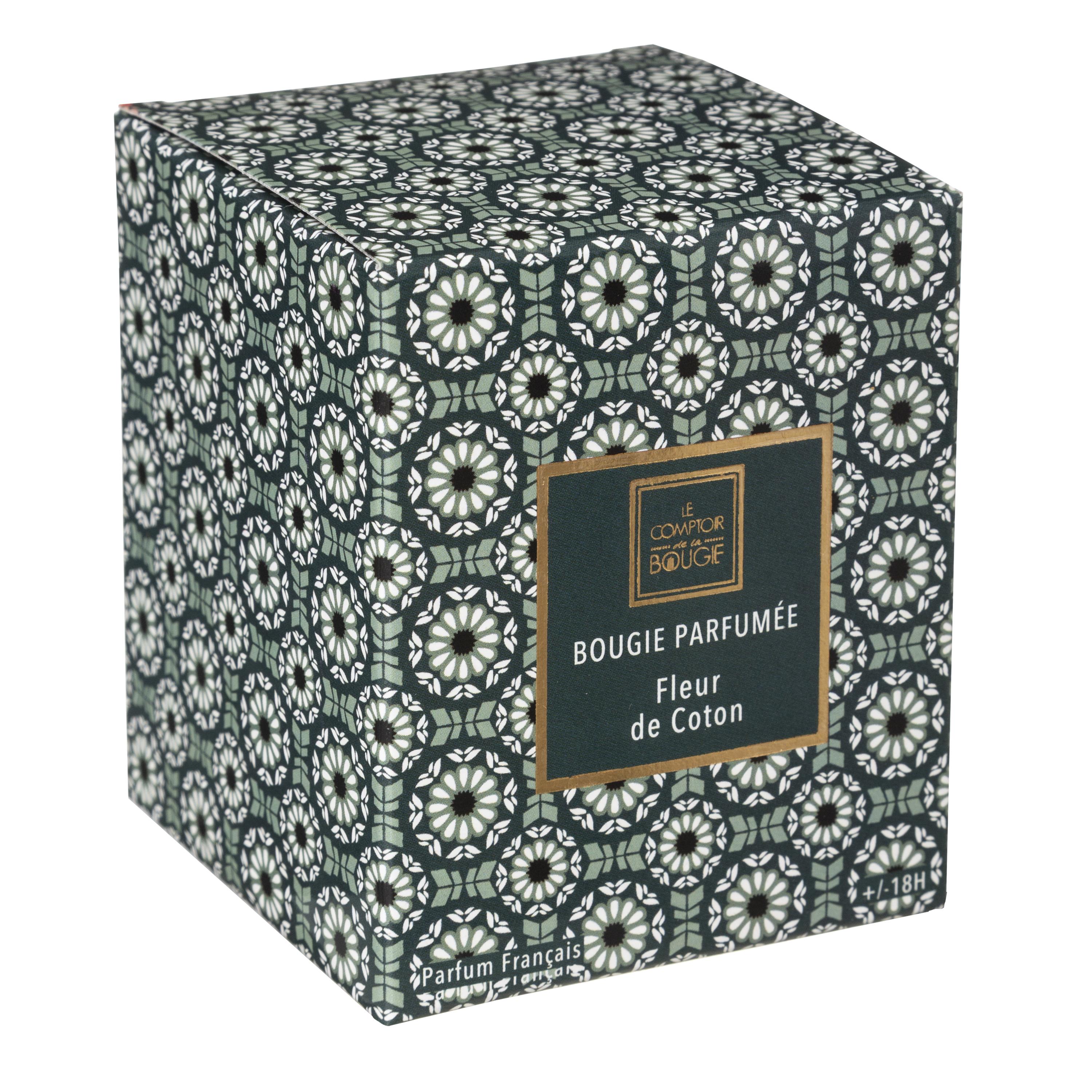 BOUGIE PARFUMEE VERRE COTON NEDA 110G