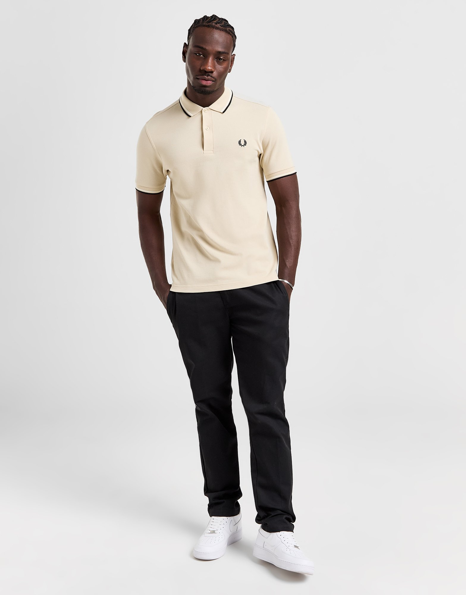 Fred Perry Polo Double Liseré Homme
