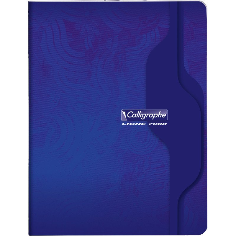 Cahier piqué Calligraphe 17 x 22 cm petits carreaux 96 pages