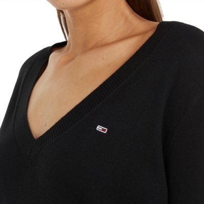 Sweatshirt femme Essential Vneck Ext TOMMY HILFIGER