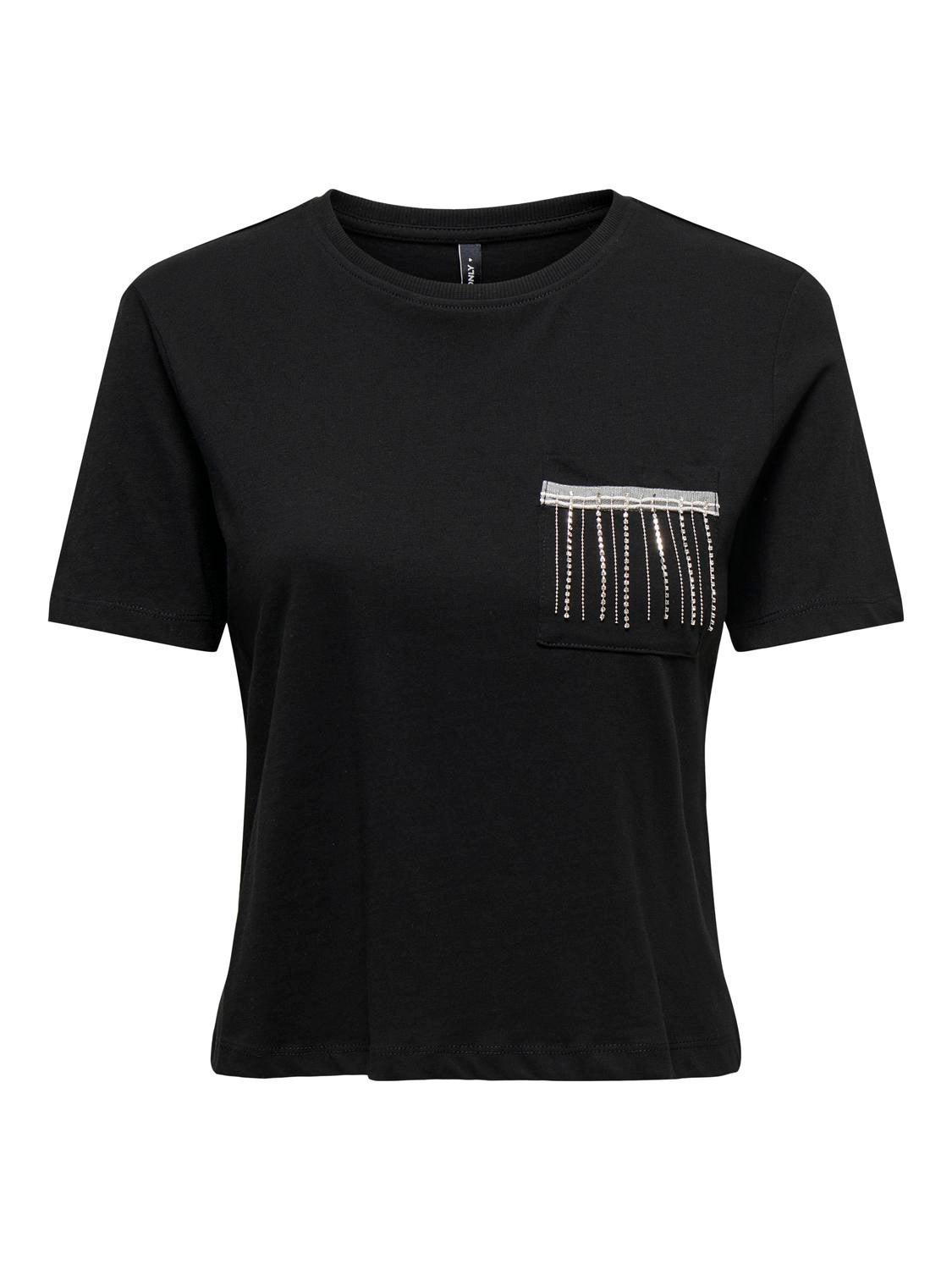 ONLRHINE T-shirt Black