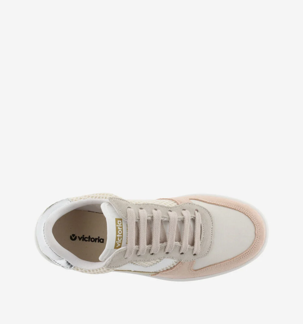 MADRID MESH & CUIR FENDUBEIGE