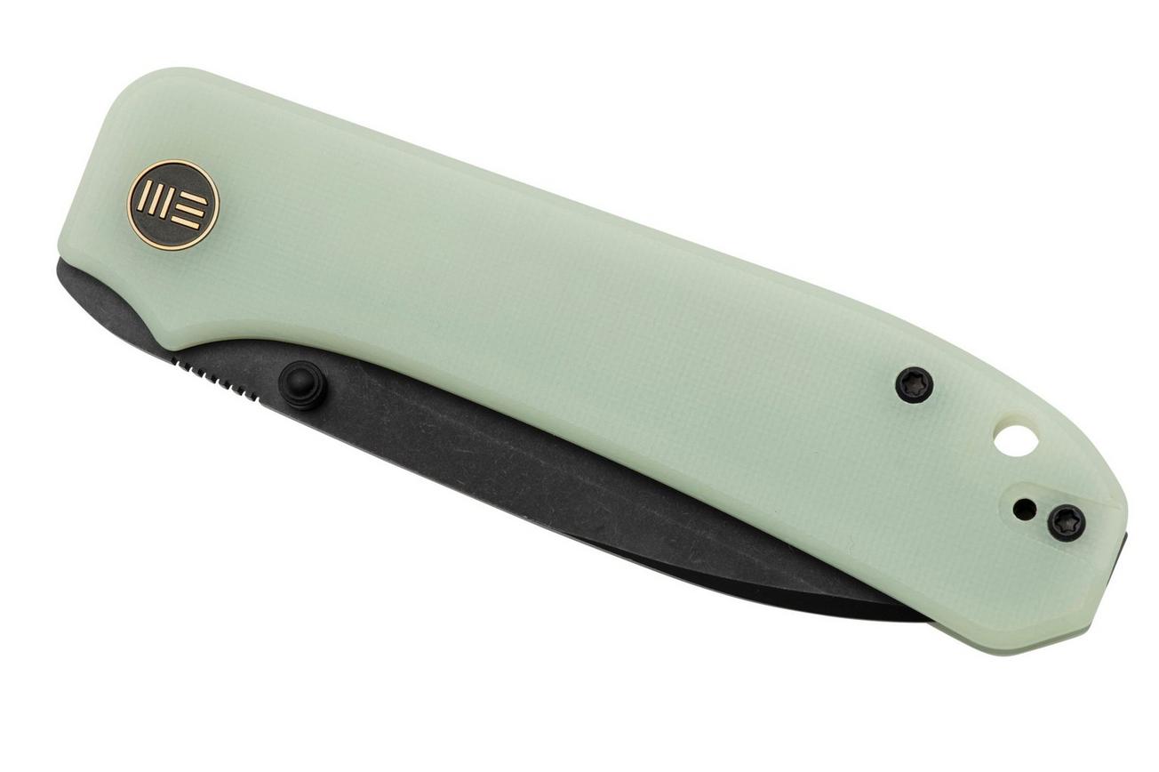 WE Knife Big Banter WE21045-3 Natural G10, Black, Ben Petersen design