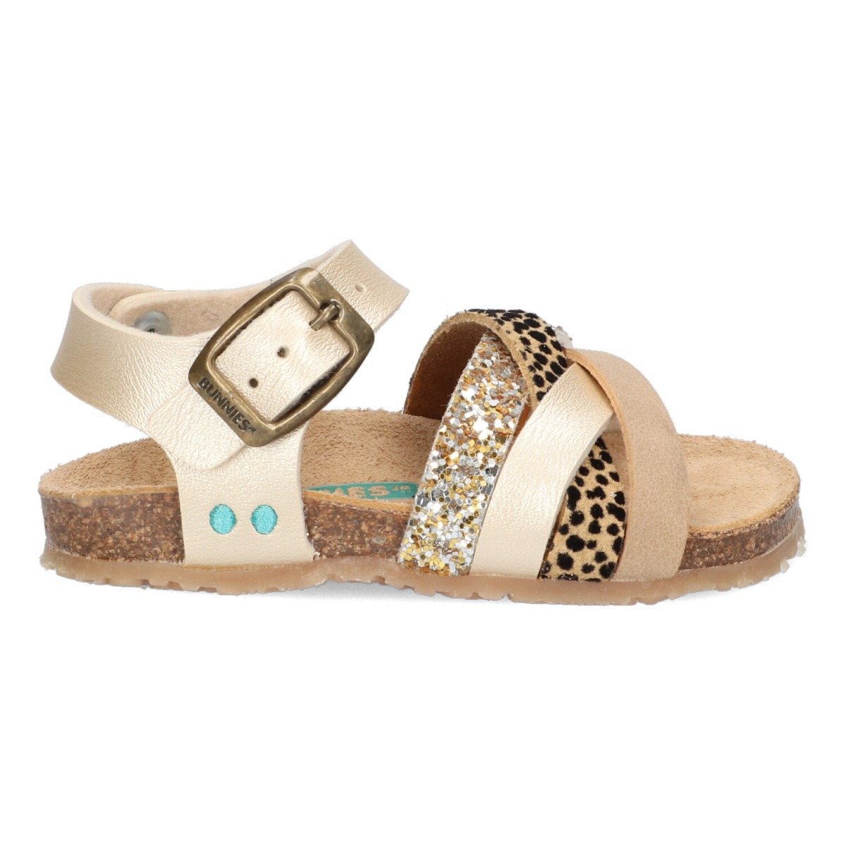 Becky Beach - Sandalen Bunnies Goud