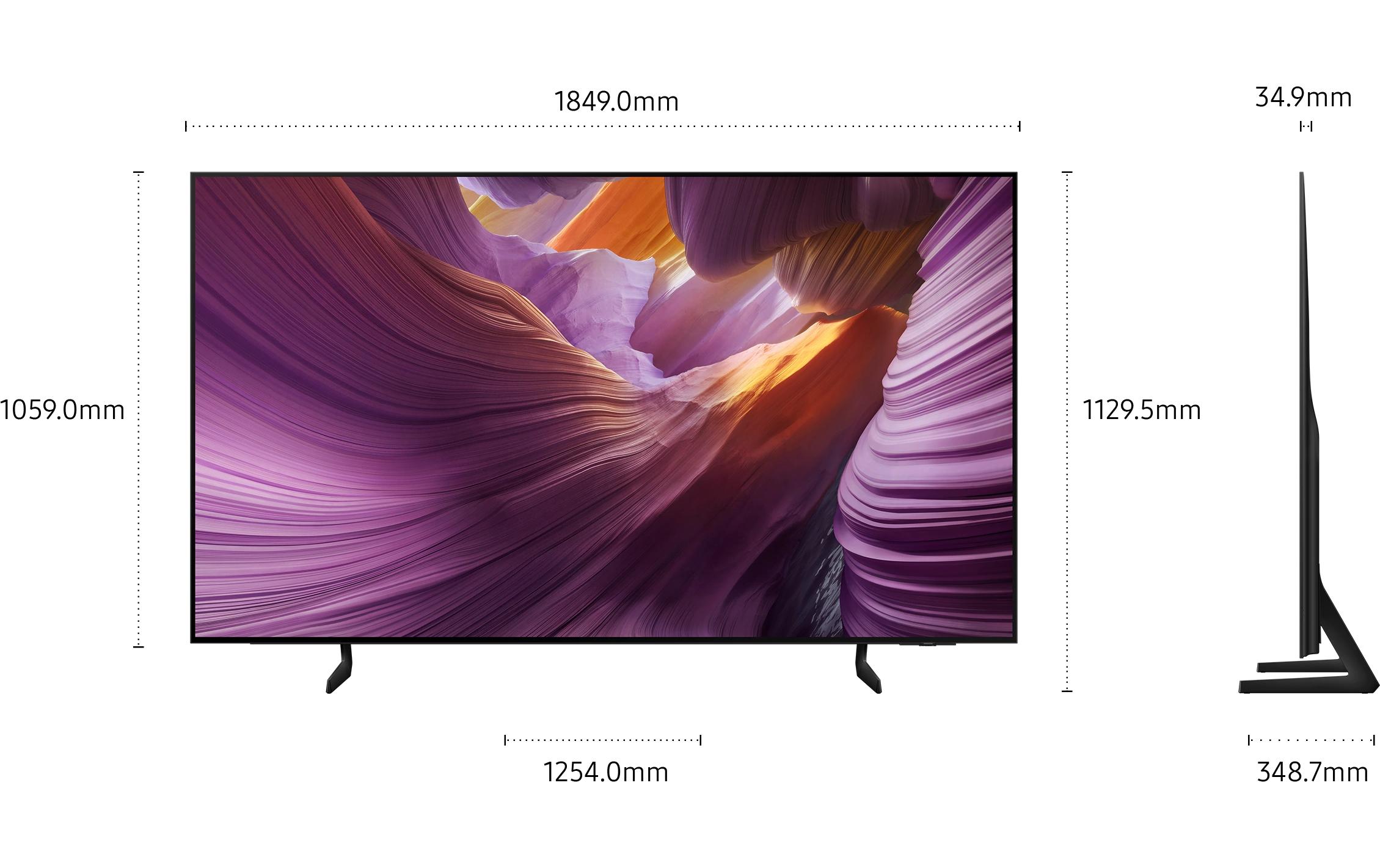 TV QE83S85F 83'' S85F OLED 4K AI TV, 2025<br>120 Hz, 4K (3.840 x 2.160), NQ4 AI Gen2 Processor, 20W 2CH