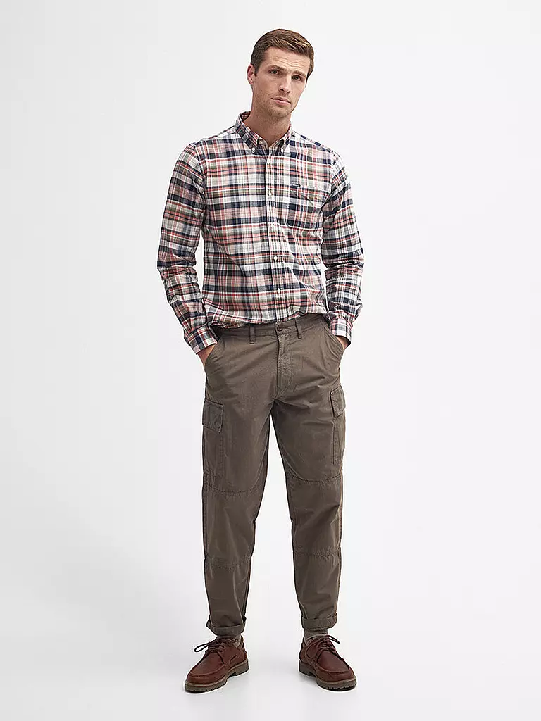 BARBOUR Cargohose RIPSTOP braun