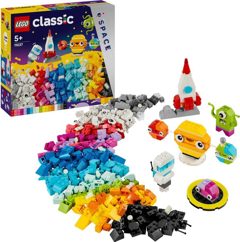 LEGO Classic - Creatieve Planeten - Bouwset - Multikleur - Inclusief Glow-in-the-Dark