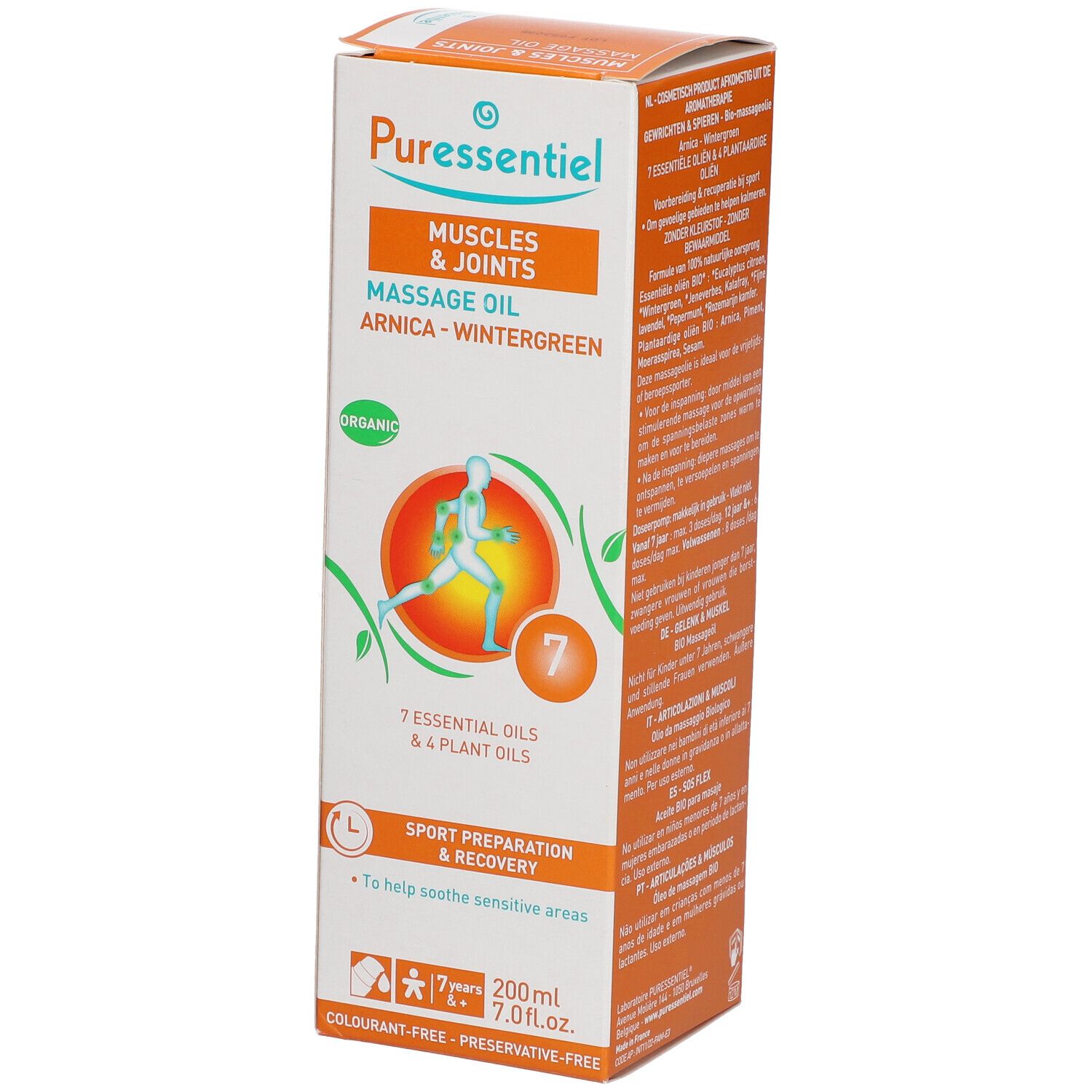 Puressentiel BIO Massageöl Muskelanstrengung Arnika - Wintergrün