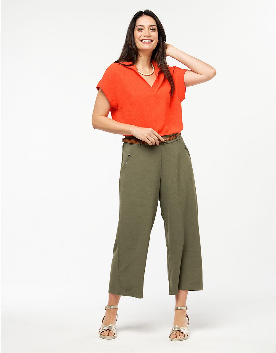 Top fluide orange