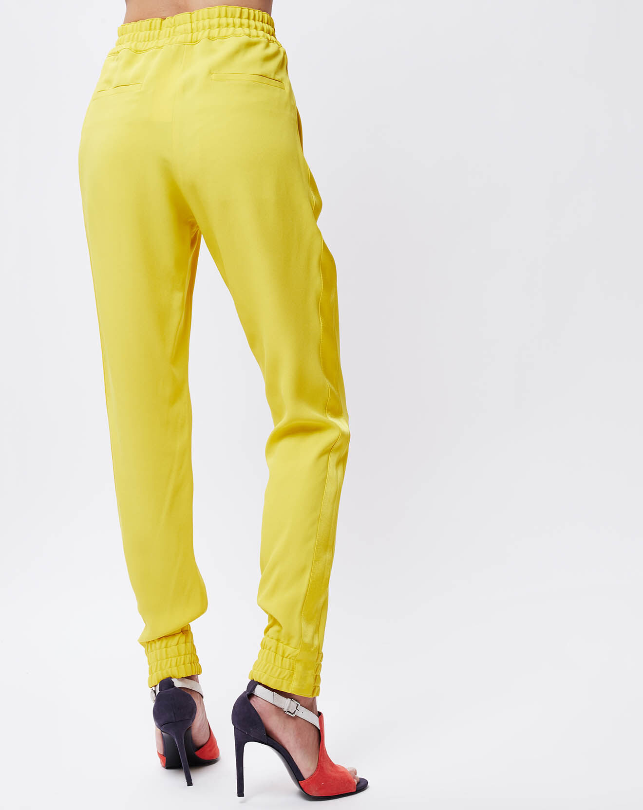 John Galliano Pantalon Johanna jaune