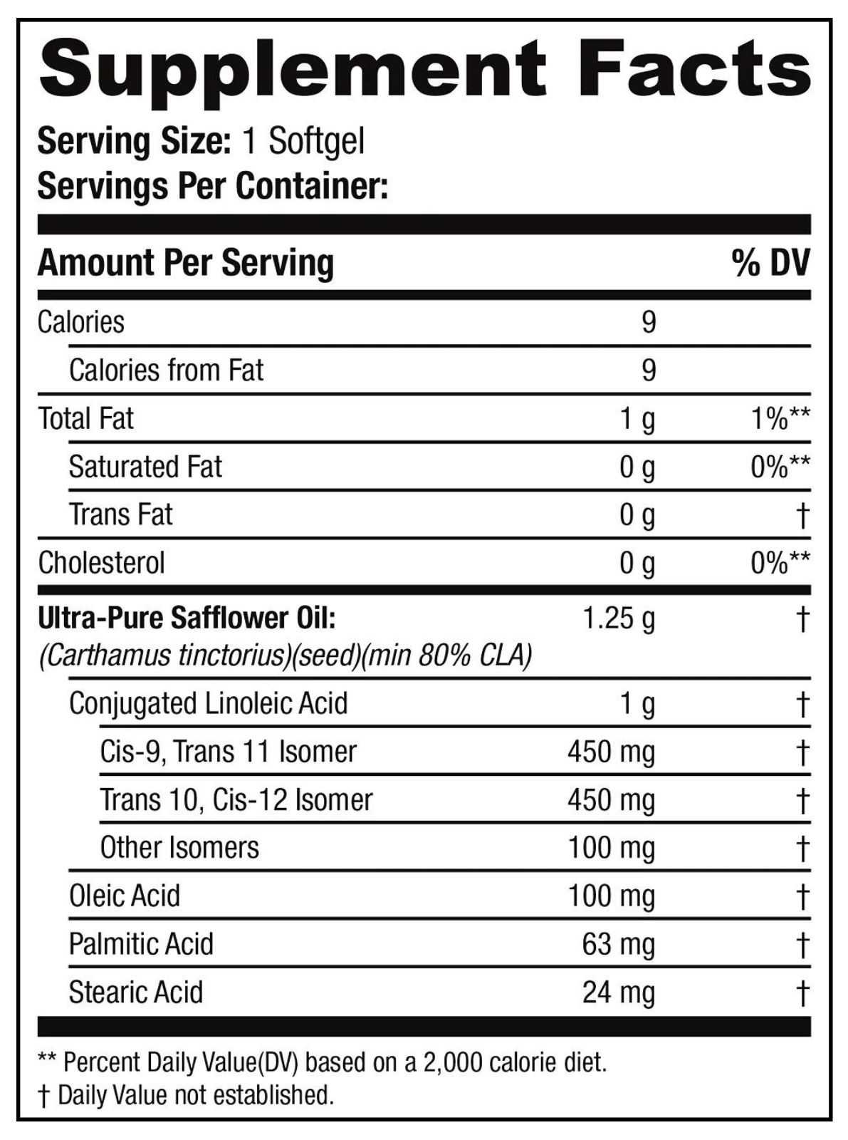 SAN Nutrition Pure CLA 1250 - 90 cápsulas
