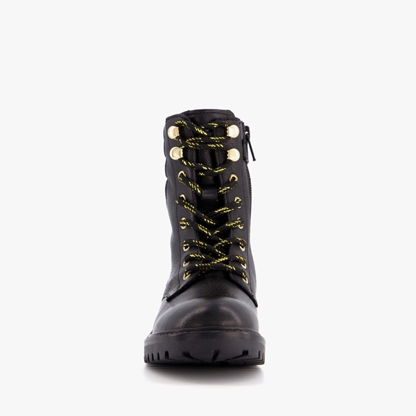 Groot leren meisjes veterboots