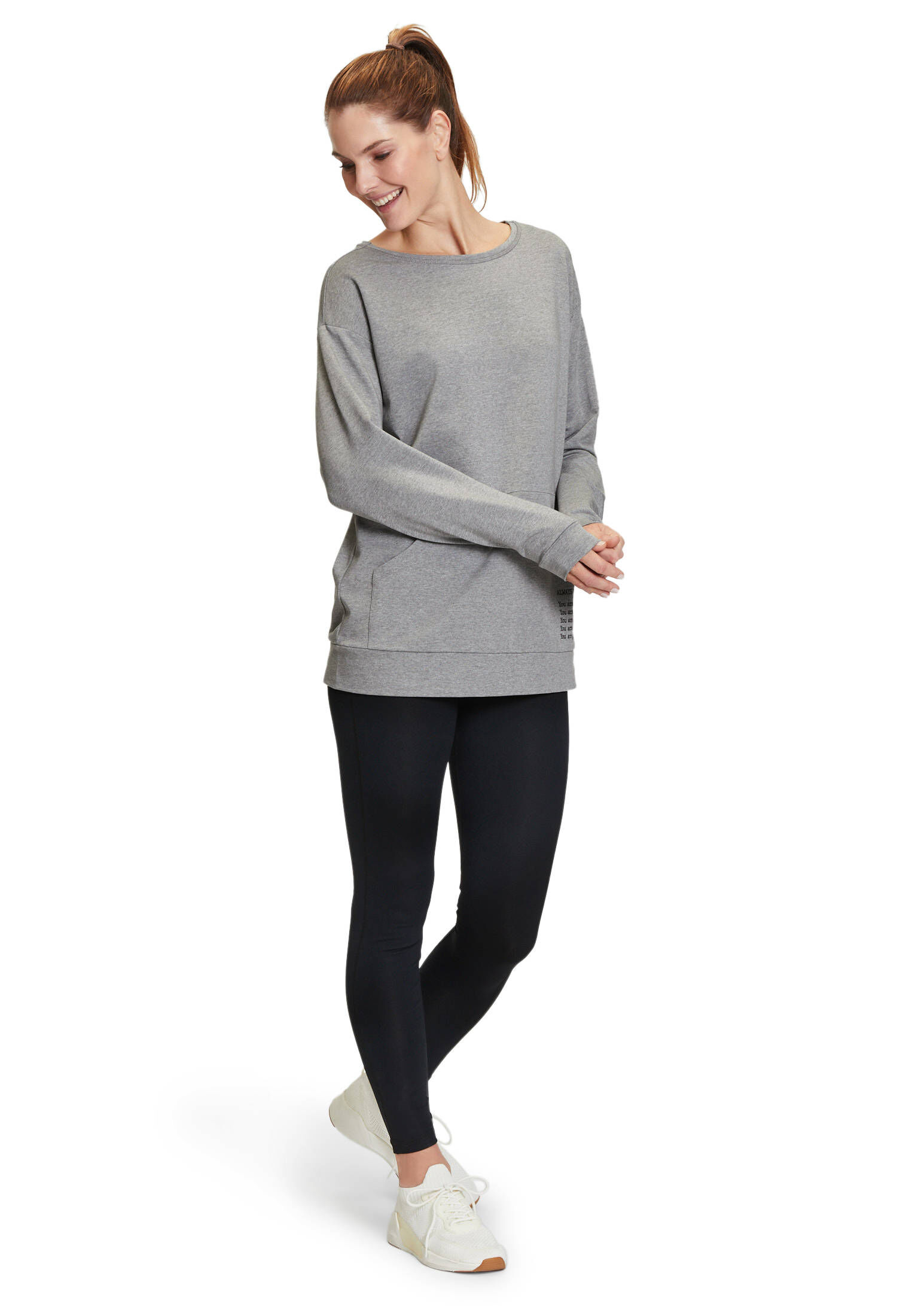 Betty Barclay| Damen Sweatpullover mit Eingrifftaschen