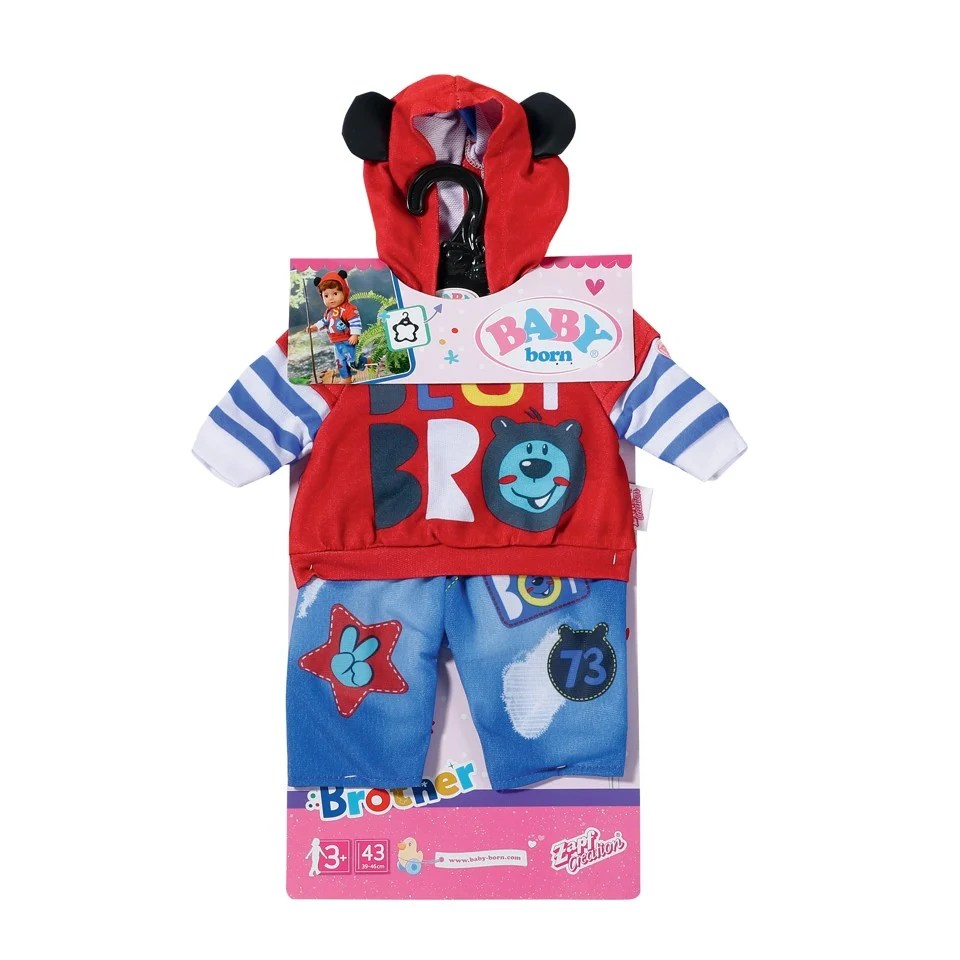 BABY born - Drengetøj 43cm assorteret