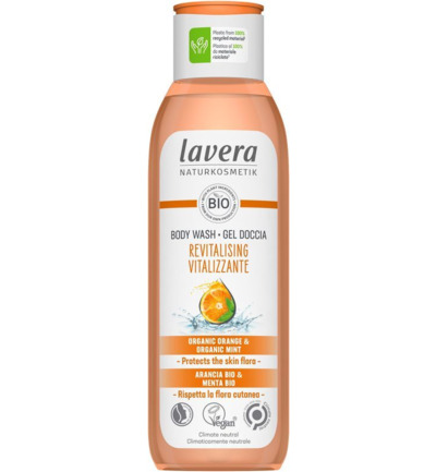 Lavera Douchegel / body wash revitalising bio EN-IT (250 ml)