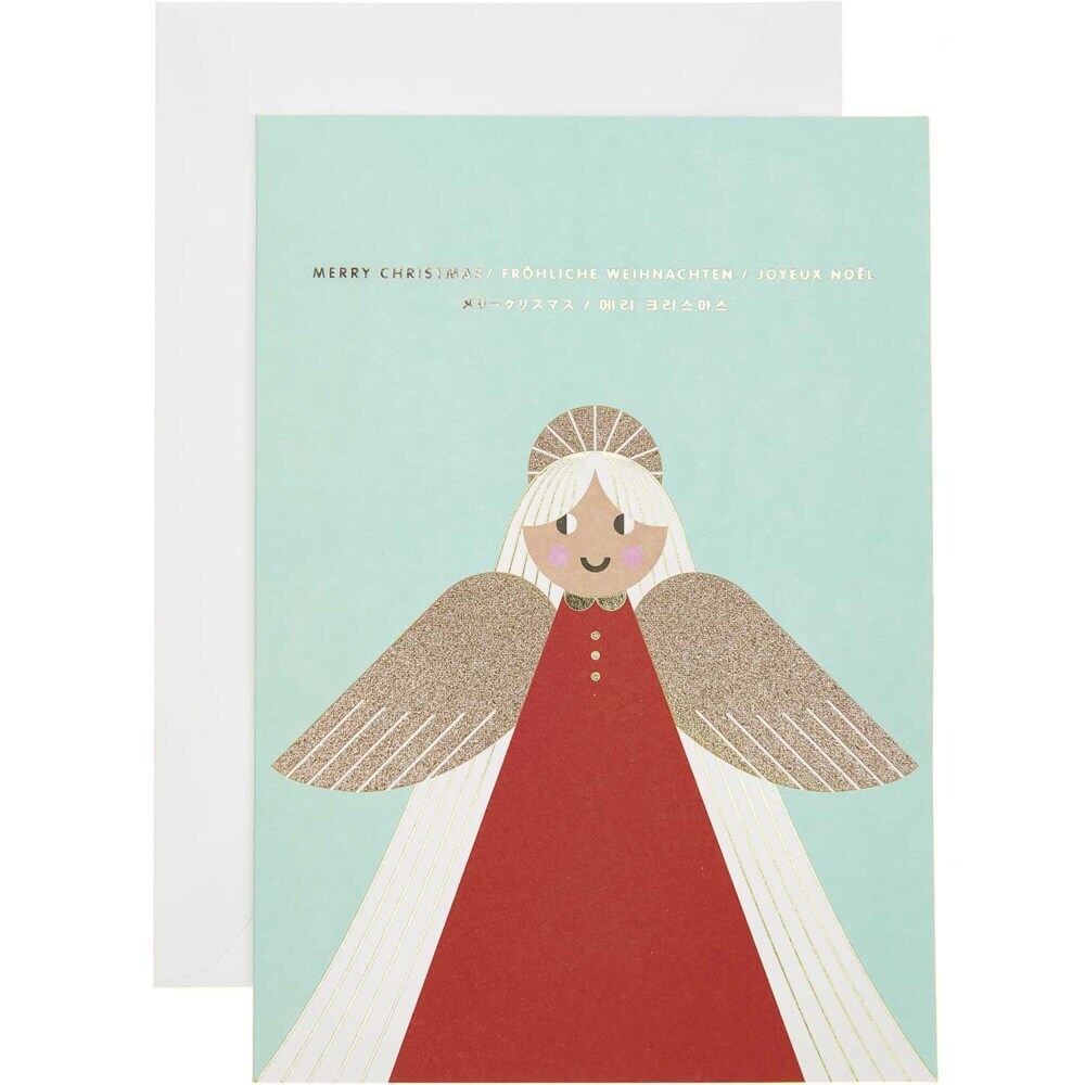 Kartenset I love Christmas, Engel FSC MIX
