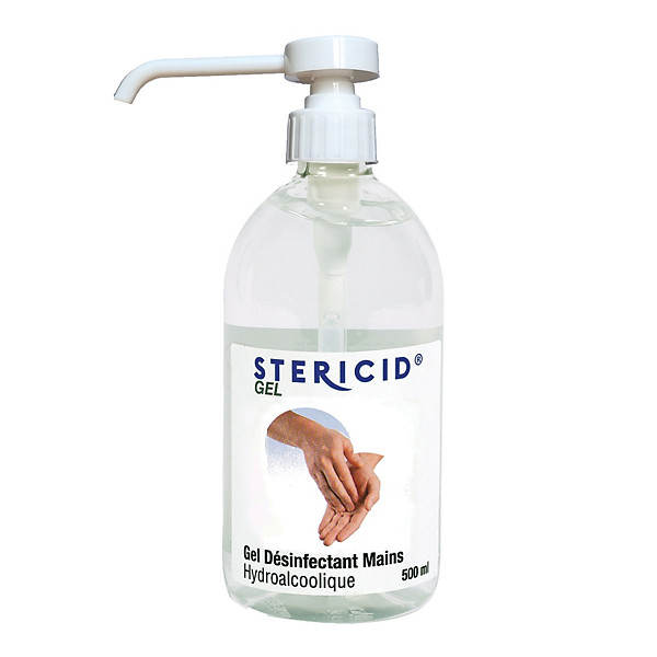 Gel désinfectant pour mains Stericid 500 ml