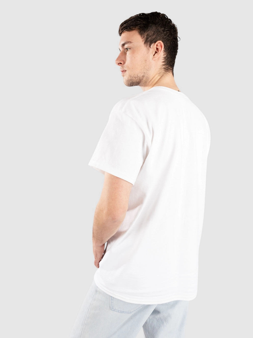 Thrasher X Toy Machine B.T.H. T-Shirt white