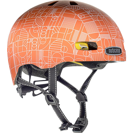 Nutcase cykelhjelm - orange