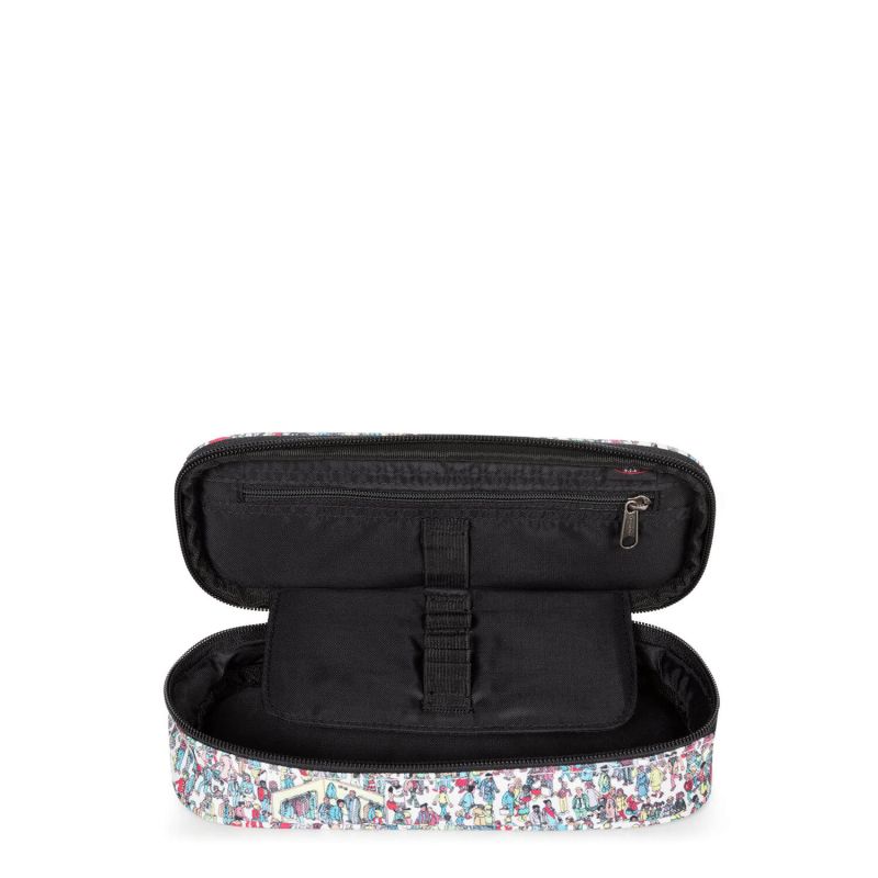 Trousse Oval 22 cm Willy Pattern White