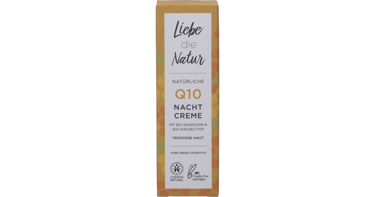 Liebe die Natur Nachtcreme Q10