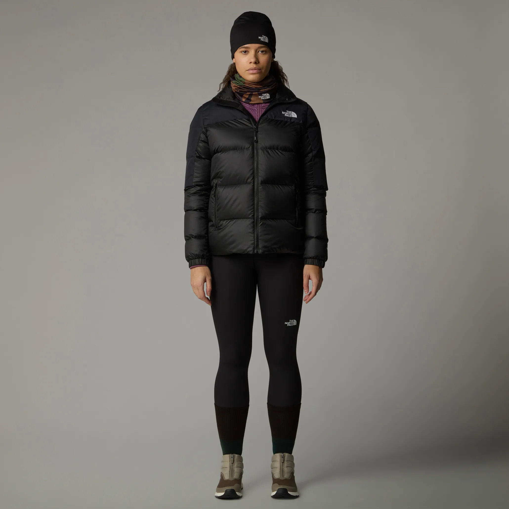 The North Face Women's Diablo Down 2.0 Jacket TNF Black Heather/TNF Black