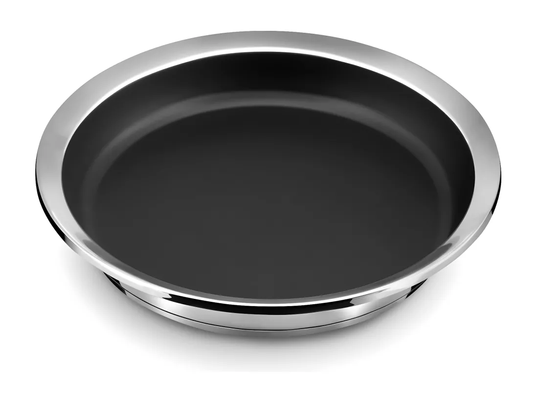 Ycône - Poêle 28cm inox revêtement Greblon C3