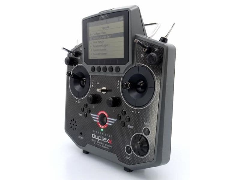 Jeti Fernsteuerung Duplex DS-12 Carbon Gray 2023   R9 Empfä Handlicher Jeti Duplex 2.4 GHz Sender in «Special Edition 2023» Ausführung