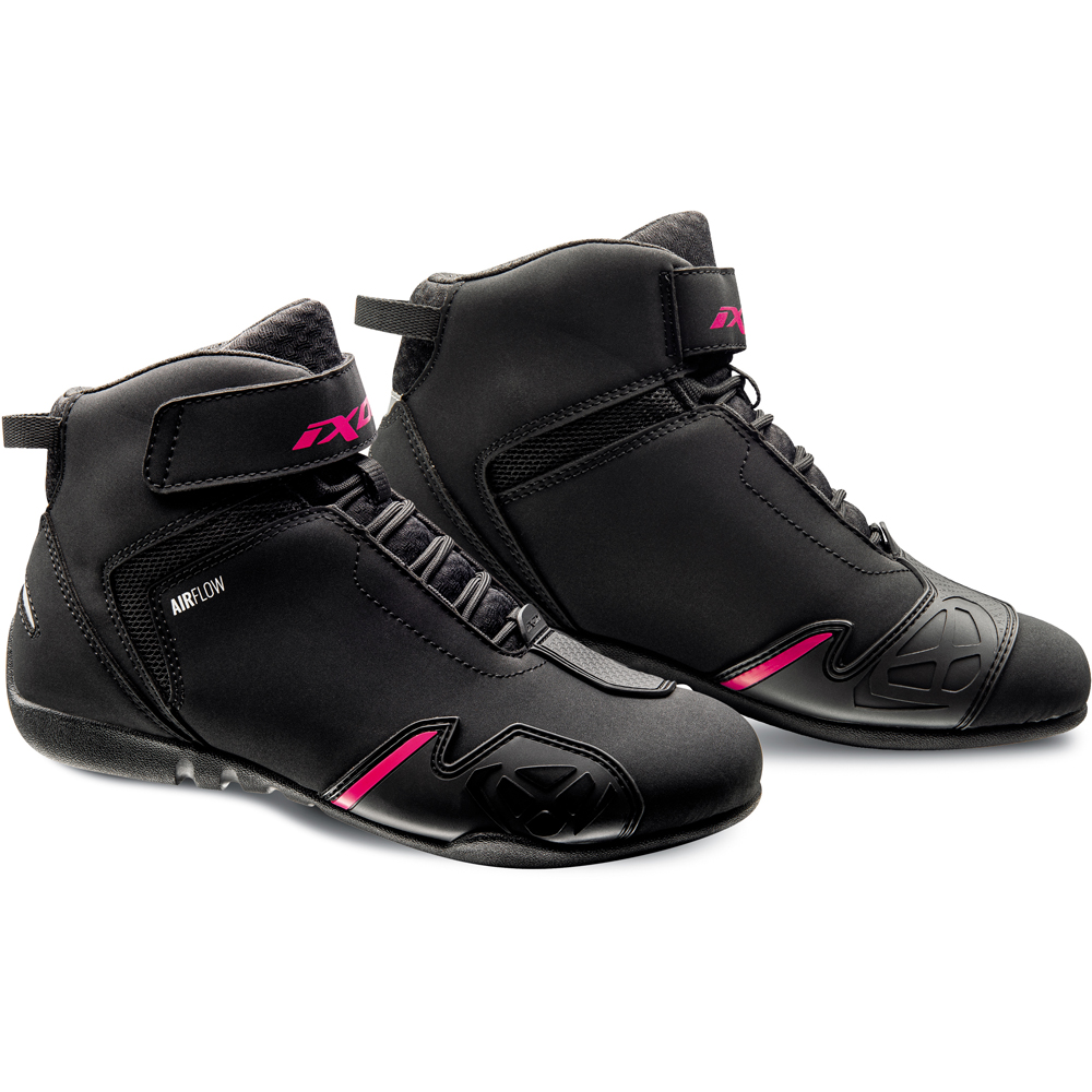 Ixon - Baskets femme Gambler Lady Noir / Fuchsia