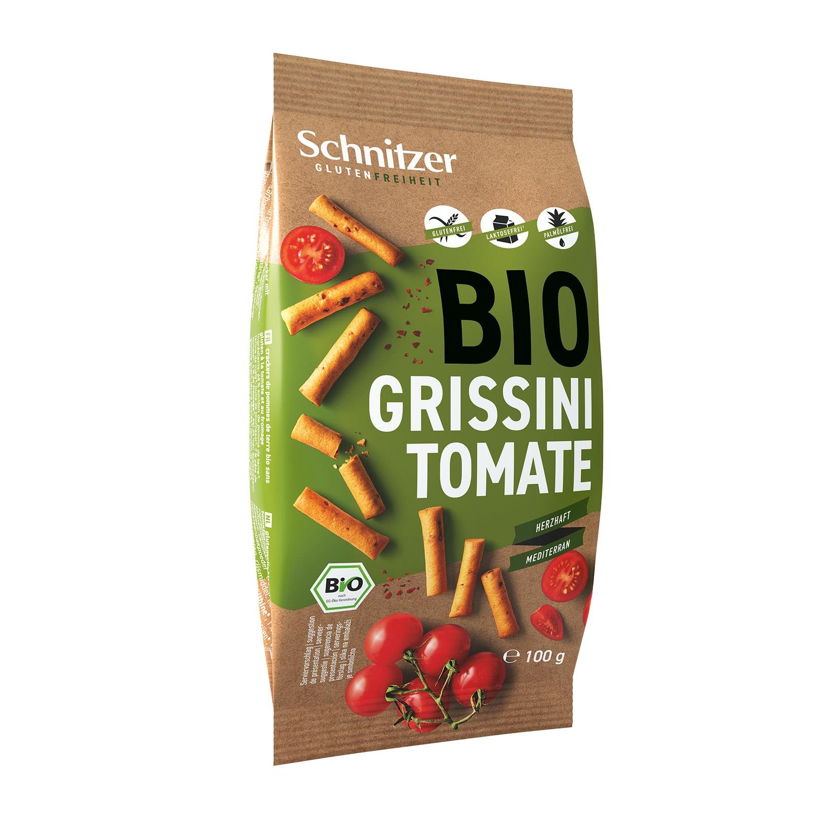 Schnitzer Grissini Tomate Glutenfrei