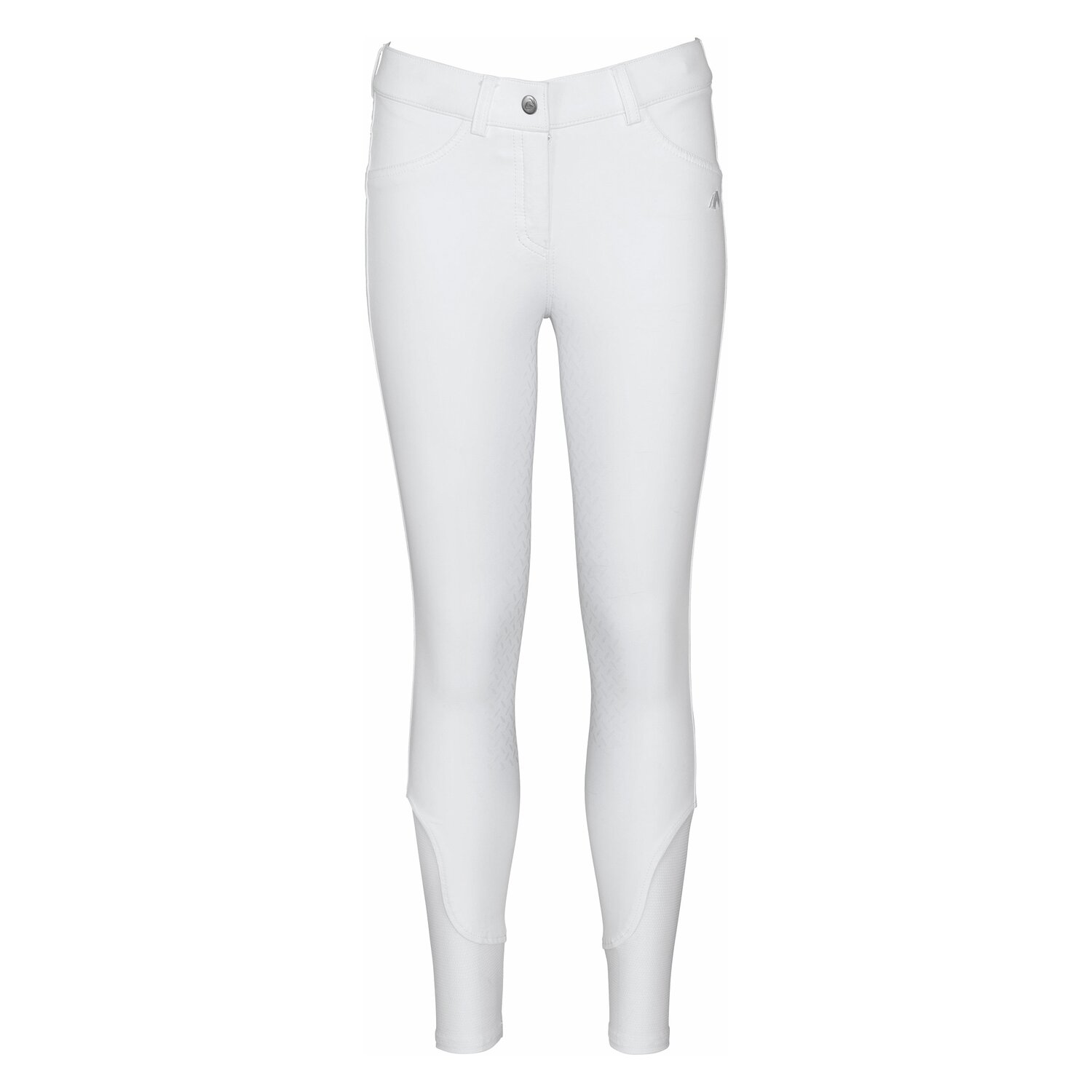 black forest kids Grip-Vollbesatz-Reithose - white