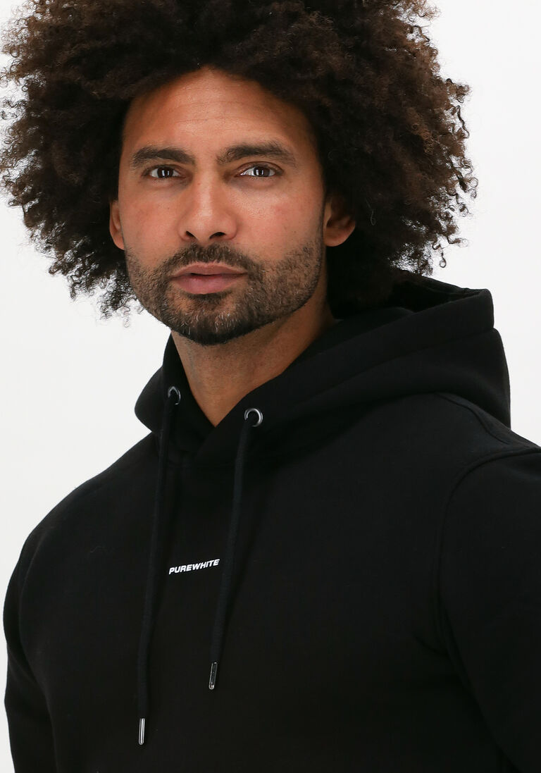PUREWHITE zwarte purewhite sweater pure logo hoodie
