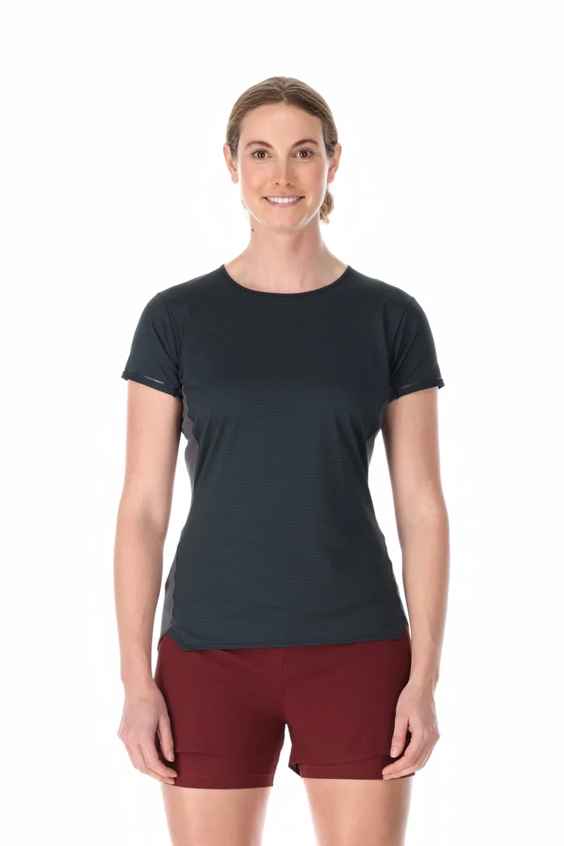 Rab Sonic Ultra Tee Wmns Beluga/Graphene