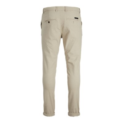 Pantalon chino homme Marcofury Drizzle GRIS JACK JONES