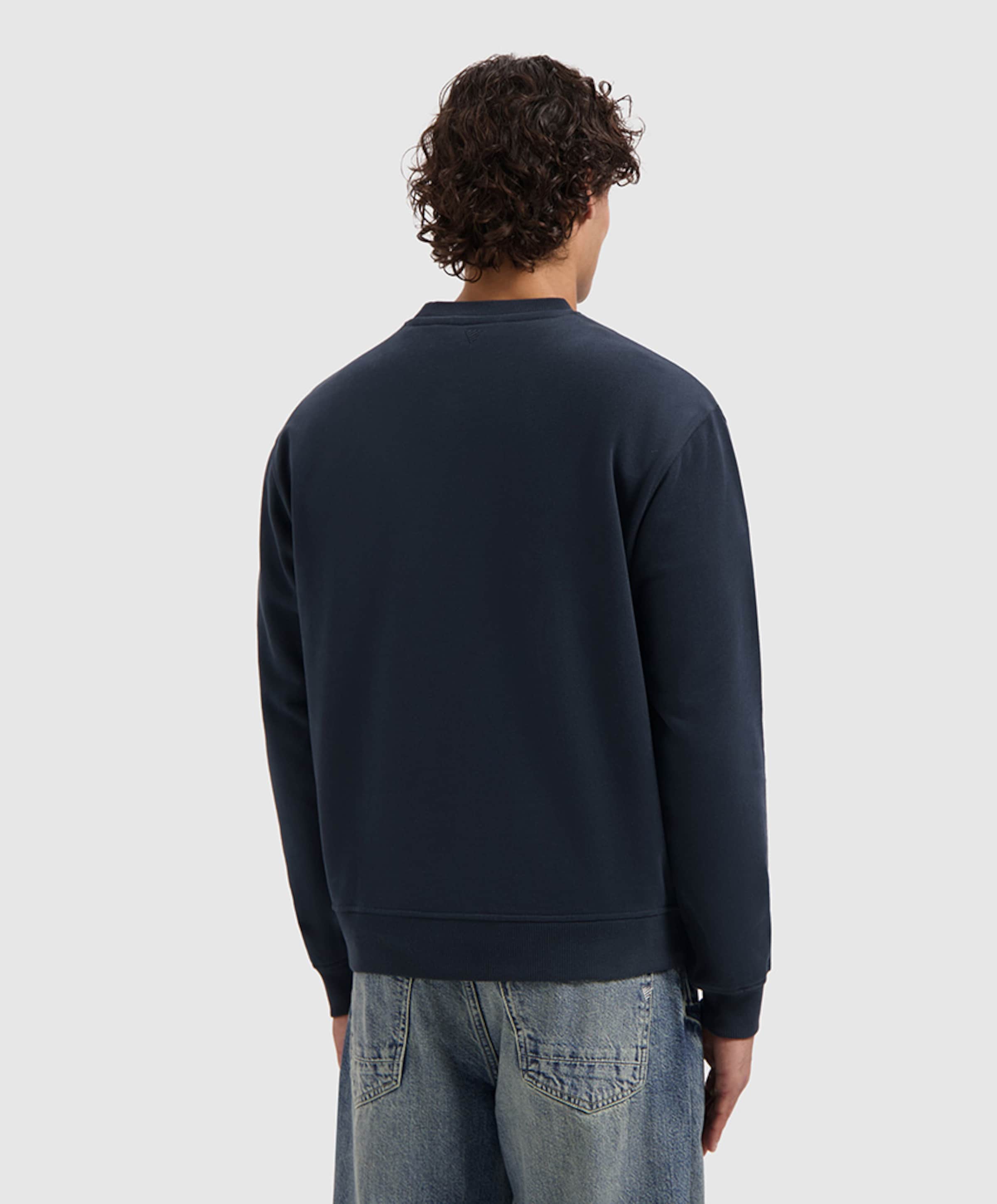 Pure Path Heren sweater blauw