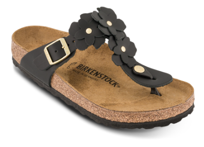 Birkenstock Gizeh Flower Original Sandal Regular Sort 1026693