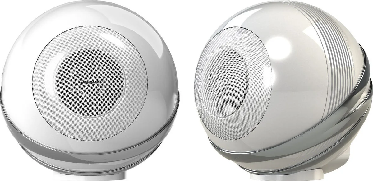 Cabasse The Pearl Blanc laqué Enceintes sans fil hi-fi