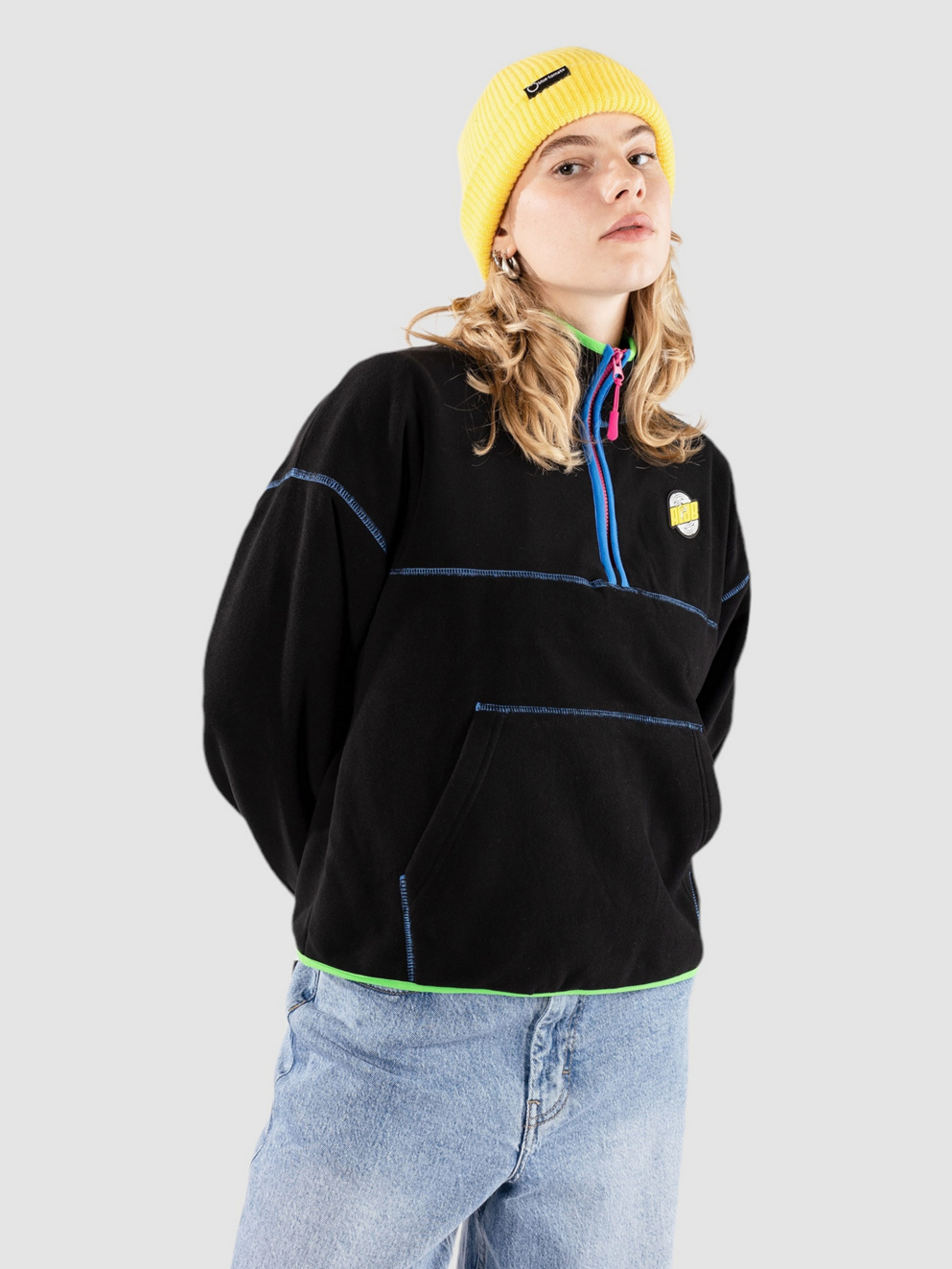 A.LAB Cozie Tech Fleece Jacket black